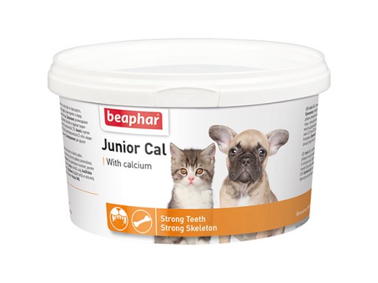 Фото - Beaphar Junior Cal - Витаминно-минеральная пищевая для щенков и котят витамины и минералы Beaphar Junior Cal - Витаминно-минеральная пищевая для щенков и котят