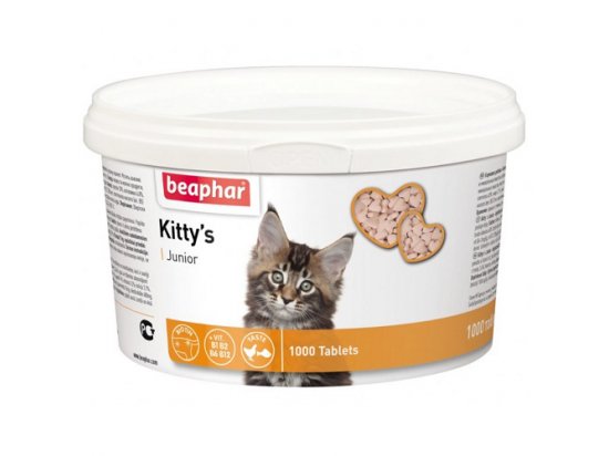 Фото 2 -  лакомства Beaphar Kittys Junior + Biotine - лакомство с витаминами для котят