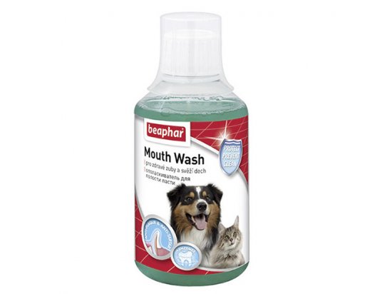 Фото - Beaphar MOUTH WASH - Жидкость от неприятного запаха и чистки зубов у собак и кошек повседневная косметика Beaphar MOUTH WASH - Жидкость от неприятного запаха и чистки зубов у собак и кошек