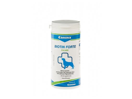 Фото - Canina Biotin Forte Pulver - Курс для шерсти собак для кожи и шерсти Canina Biotin Forte Pulver - Курс для шерсти собак