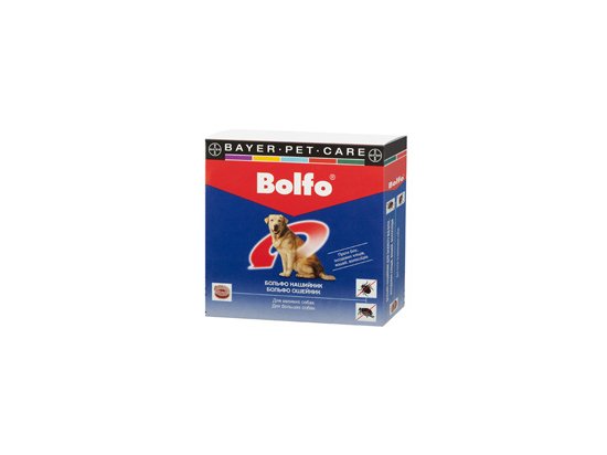 Фото 2 -  від бліх та кліщів Bayer (Байєр) BOLFO (БОЛЬФО) нашийник для собак