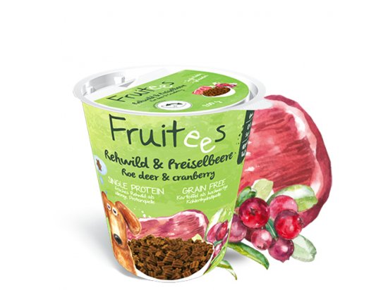 Фото - Bosch (Бош) FRUITEES ROE DEER & CRANBERRY (ФРУТИС КОСУЛЯ & КЛЮКВА) лакомство для собак лакомства Bosch (Бош) FRUITEES ROE DEER & CRANBERRY (ФРУТИС КОСУЛЯ & КЛЮКВА) лакомство для собак