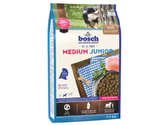 Фото - сухий корм BOSCH (Бош) Junior Medium - корм для цуценят середніх порід