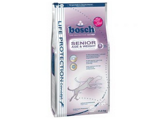 Фото - сухий корм Bosch (Бош) SENIOR AGE + WEIGHT Корм для пожилых собак