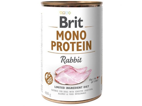 Фото - Brit Mono Protein Dog Rabbit консервы для собак КРОЛИК влажный корм (консервы) Brit Mono Protein Dog Rabbit консервы для собак КРОЛИК