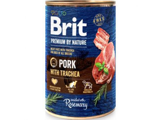 Фото - Brit Premium Dog Pork & Trachea консервы для собак СВИНИНА и ТРАХЕЯ влажный корм (консервы) Brit Premium Dog Pork & Trachea консервы для собак СВИНИНА и ТРАХЕЯ