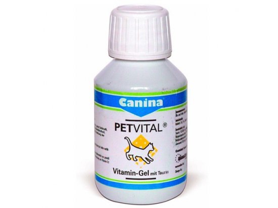 Фото - Canina (Канина) PETVITAL VITAMIN-GEL (ПЕТВИТАЛ ВИТАМИНЫ С ТАУРИНОМ) гель для кошек витамины и минералы Canina (Канина) PETVITAL VITAMIN-GEL (ПЕТВИТАЛ ВИТАМИНЫ С ТАУРИНОМ) гель для кошек