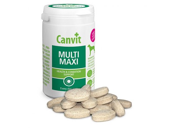 Фото - Canvit Multi Maxi (Мульти Макси) мультивитаминные таблетки для собак крупных пород витамины и минералы Canvit Multi Maxi (Мульти Макси) мультивитаминные таблетки для собак крупных пород