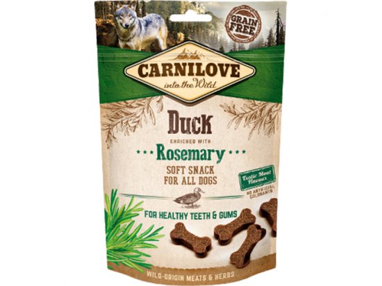 Фото - лакомства Carnilove DUCK & ROSEMARY (УТКА И РОЗМАРИН) лакомство для собак ЗДОРОВЫЕ ЗУБЫ И ДЕСНЫ