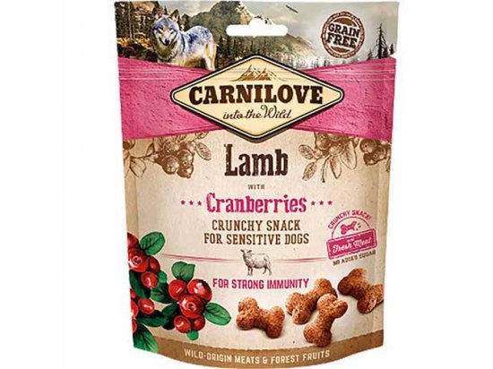 Фото - лакомства Carnilove LAMB & CRANBERRIES (ЯГНЕНОК И КЛЮКВА) лакомство для собак УКРЕПЛЕНИЕ ИММУНИТЕТА