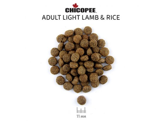 Фото - сухий корм Chicopee CNL ADULT LIGHT LAMB & RICE сухий полегшений корм для собак усіх порід Ягня та рис