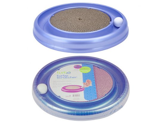 Фото - Coastal TURBO SCRATCHER интерактивная игрушка и когтеточка для котов игрушки Coastal TURBO SCRATCHER интерактивная игрушка и когтеточка для котов