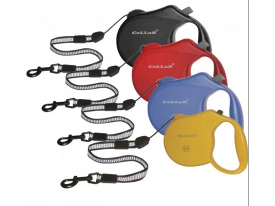 Фото - Collar (Коллар) - Поводок-рулетка с тросом со светоотражающей лентой Control MEDIUM рулетки Collar (Коллар) - Поводок-рулетка с тросом со светоотражающей лентой Control MEDIUM