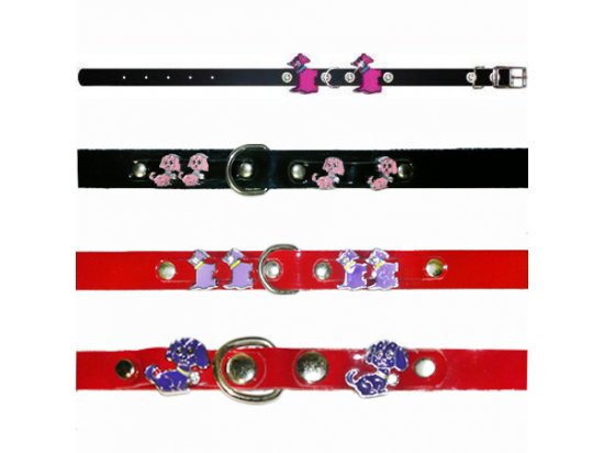 Фото - Collar Brilliance - Ошейник для собак мелких пород с украшением СОБАЧКИ амуниция Collar Brilliance - Ошейник для собак мелких пород с украшением СОБАЧКИ