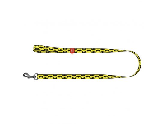 Фото 2 -  амуниция Collar WAUDOG Nylon поводок нейлоновый, БЭТМЕН ЛОГО