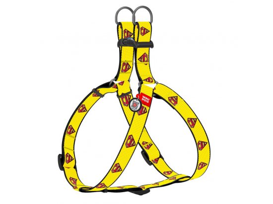 Фото - Collar WAUDOG Nylon шлея c QR паспортом, металлическая пряжка-фастекс, СУПЕРМЕН 2 амуниция Collar WAUDOG Nylon шлея c QR паспортом, металлическая пряжка-фастекс, СУПЕРМЕН 2