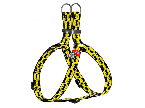 Фото - Collar WAUDOG Nylon шлея c QR паспортом, металлическая пряжка-фастекс, БЭТМЕН ЛОГО амуниция Collar WAUDOG Nylon шлея c QR паспортом, металлическая пряжка-фастекс, БЭТМЕН ЛОГО