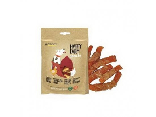 Фото 2 -  лакомства Croci HAPPY FARM лакомство для собак - филе КУРИЦЫ с КАРТОФЕЛЕМ
