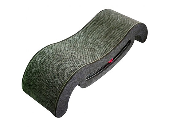 Фото - Croci PAPERCAT SOFA когтеточка-софа для кошек, гофракартон когтеточки, с домиками Croci PAPERCAT SOFA когтеточка-софа для кошек, гофракартон