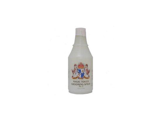 Фото 2 -  выставочная косметика Crown Royale MAGIC TOUCH № 2 - финальный спрей для остевой, короткой и густой шерсти собак