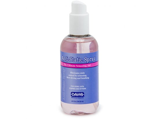 Фото - Davis ANTI-STATIC SPRAY спрей антистатик для собак и котов выставочная косметика Davis ANTI-STATIC SPRAY спрей антистатик для собак и котов