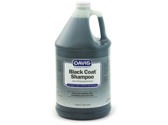 Фото 2 -  повсякденна косметика Davis BLACK COAT SHAMPOO шампунь для чорної шерсті собак та котів, концентрат