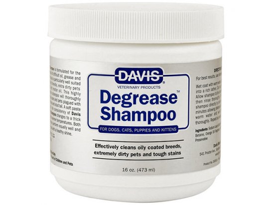 Фото - Davis DEGREASE SHAMPOO шампунь знежирюючий для собак та котів повсякденна косметика Davis DEGREASE SHAMPOO шампунь знежирюючий для собак та котів