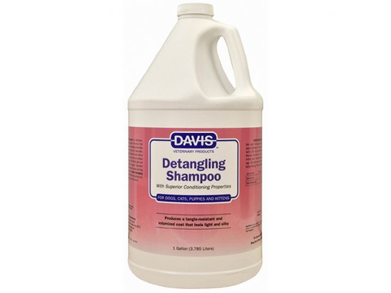 Фото 2 -  повсякденна косметика Davis DETANGLING SHAMPOO шампунь-кондиціонер від ковтунів для собак та котів, концентрат