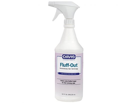 Фото - Davis FLUFF-OUT спрей для укладання шерсті собак та котів виставкова косметика Davis FLUFF-OUT спрей для укладання шерсті собак та котів
