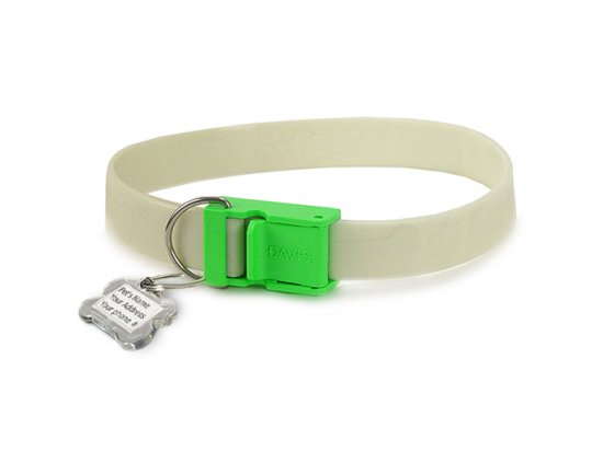 Фото - Davis FurEver BRITE SAFETY COLLAR нашийник для собак, що світиться амуніція Davis FurEver BRITE SAFETY COLLAR нашийник для собак, що світиться
