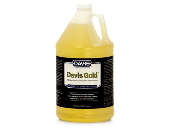 Фото 2 -  повсякденна косметика Davis GOLD SHAMPOO шампунь суперконцентрований для собак та котів
