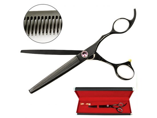 Фото - Davis MAJUTSU TITANIUM THINNING филировочные ножницы для стрижки собак когтерезы, ножницы, пилочки Davis MAJUTSU TITANIUM THINNING филировочные ножницы для стрижки собак