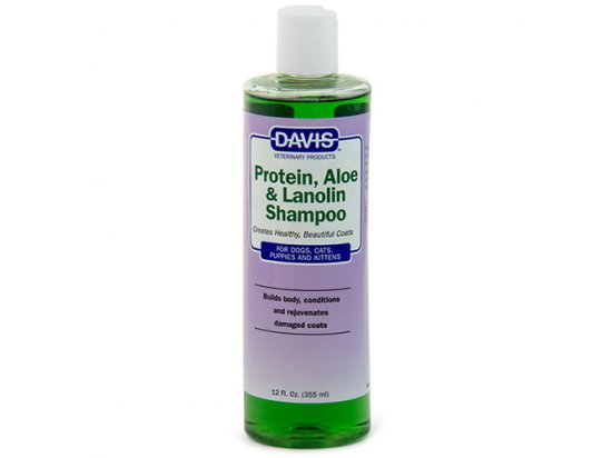 Фото - Davis PROTEIN, ALOE & LANOLIN шампунь для собак та котів, концентрат повсякденна косметика Davis PROTEIN, ALOE & LANOLIN шампунь для собак та котів, концентрат