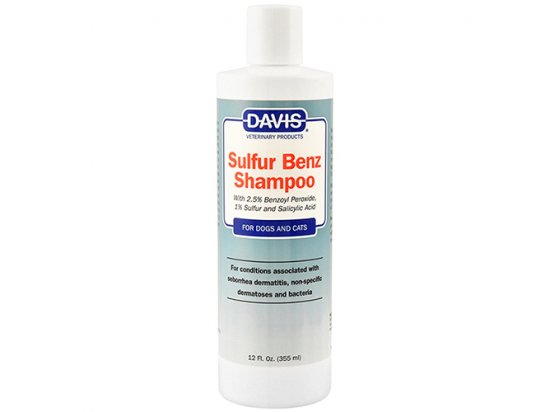 Фото - Davis SULFUR BENZ SHAMPOO шампунь для собак и котов с заболеваниями кожи лечебная косметика Davis SULFUR BENZ SHAMPOO шампунь для собак и котов с заболеваниями кожи