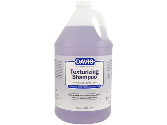 Фото 2 -  виставкова косметика Davis TEXTUIRING SHAMPOO шампунь для жорсткої та об'ємної шерсті у собак та котів, концентрат