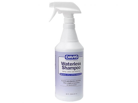 Фото 2 -  выставочная косметика Davis WATERLESS SHAMPOO шампунь без воды для собак и котов
