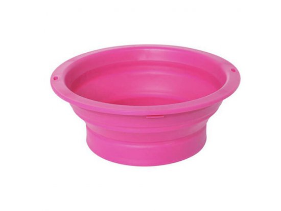 Фото - DEXAS Replacement Bowls, Collapsible Feeders - Змінні миски для подвійної миски на складній підставці, рожевий миски, напувалки, фонтани DEXAS Replacement Bowls, Collapsible Feeders - Змінні миски для подвійної миски на складній підставці, рожевий