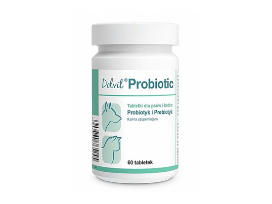 Фото - пробиотики Dolfos (Дольфос) DOLVIT PROBIOTIC (ДОЛВИТ ПРОБИОТИК) добавка для собак и кошек