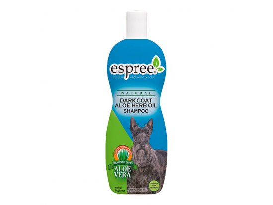Фото 3 -  повсякденна косметика ESPREE (Еспрі) DARK COAT ALOE HERB OIL SHAMPOO Шампунь з маслом алое «Темне забарвлення»