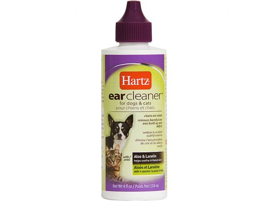 Фото - Hartz (Хартц) Ear Cleaner Dog&Cats - Лосьон для очищения ушей собак и котов с алое и ланолином, 118 мл для ушей Hartz (Хартц) Ear Cleaner Dog&Cats - Лосьон для очищения ушей собак и котов с алое и ланолином, 118 мл