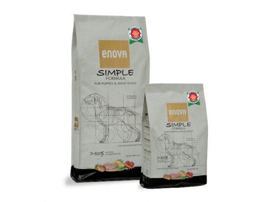 Фото - Enova Formula SIMPLE беззерновой корм для взрослых собак СИМПЛ сухой корм Enova Formula SIMPLE беззерновой корм для взрослых собак СИМПЛ