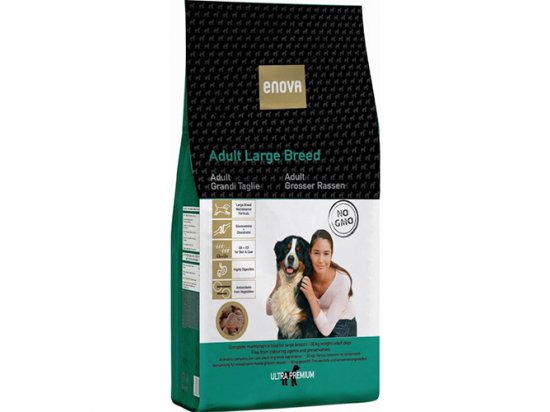 Фото - Enova Ultra Premium ADULT LARGE BREED корм для собак крупных пород (от 30 кг) КУРИЦА сухой корм Enova Ultra Premium ADULT LARGE BREED корм для собак крупных пород (от 30 кг) КУРИЦА