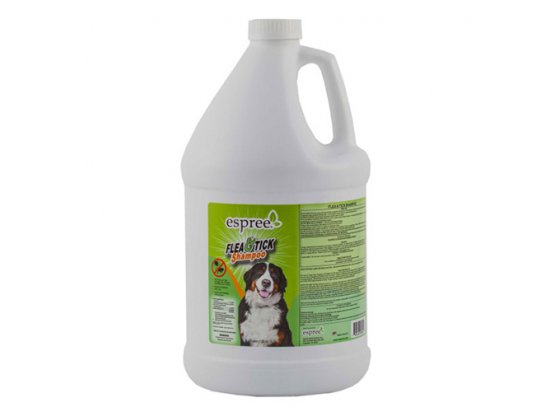 Фото 2 -  лечебная косметика ESPREE (Эспри) Flea & Tick Shampoo - шампунь от блох и клещей для собак и кошек