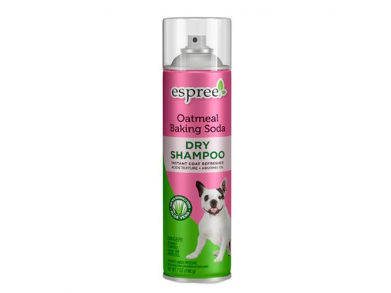 Фото - Espree OATMEAL BAKING SODA DRY SHAMPOO шампунь - аэрозоль очищающий для собак повседневная косметика Espree OATMEAL BAKING SODA DRY SHAMPOO шампунь - аэрозоль очищающий для собак