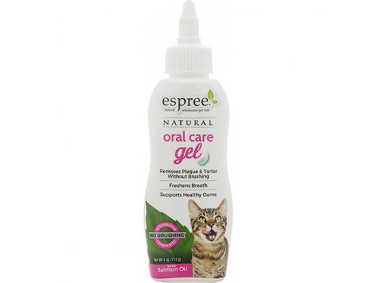 Фото - Espree Oral Care Salmon Gel гель для догляду за зубами з олією лосося для кішок для зубів та пащі Espree Oral Care Salmon Gel гель для догляду за зубами з олією лосося для кішок