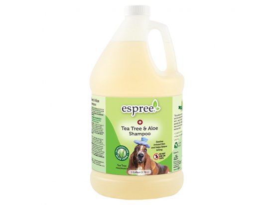Фото 2 -  лікувальна косметика ESPREE (Еспрі) Tea Tree & Aloe Shampoo - Шампунь для собак для проблемної сухої шкіри