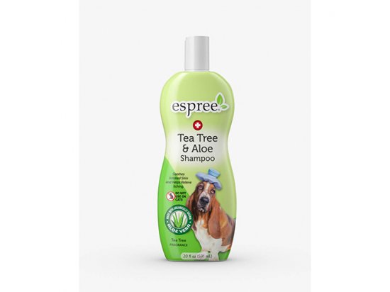 Фото - ESPREE (Еспрі) Tea Tree & Aloe Shampoo - Шампунь для собак для проблемної сухої шкіри лікувальна косметика ESPREE (Еспрі) Tea Tree & Aloe Shampoo - Шампунь для собак для проблемної сухої шкіри