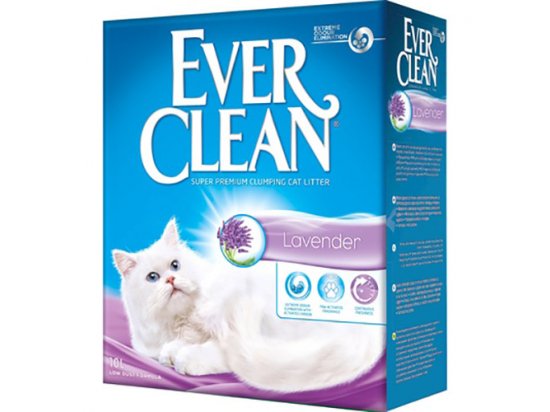 Фото - Ever Clean LAVENDER наповнювач для котячого туалету, що комкується, з ароматом лаванди наповнювачі Ever Clean LAVENDER наповнювач для котячого туалету, що комкується, з ароматом лаванди