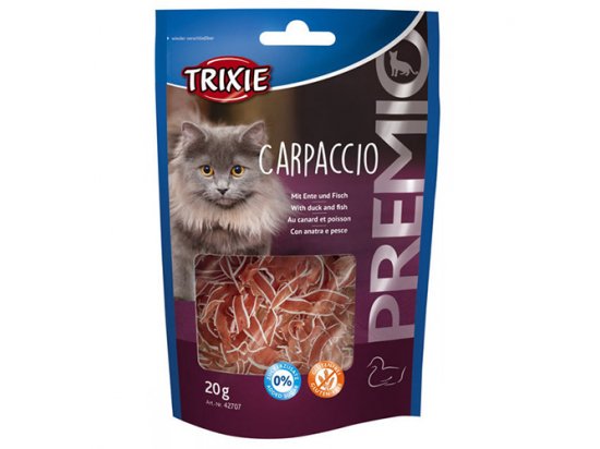 Фото - Trixie Premio CARPACCIO (КАРПАЧЧО УТКА И РЫБА) лакомство для кошек лакомства Trixie Premio CARPACCIO (КАРПАЧЧО УТКА И РЫБА) лакомство для кошек