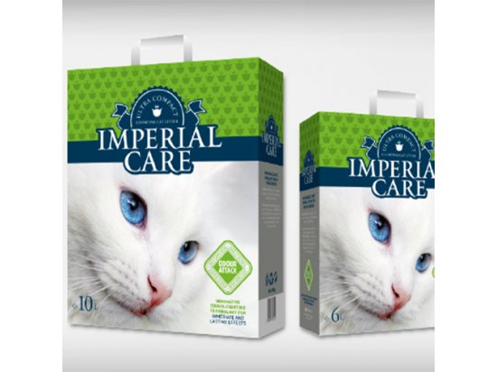 Фото 2 -  наповнювачі Geohellas IMPERIAL CARE Odour Attack ультра-комкующийся наповнювач З АРОМАТОМ ЛІТНЬОГО САДУ